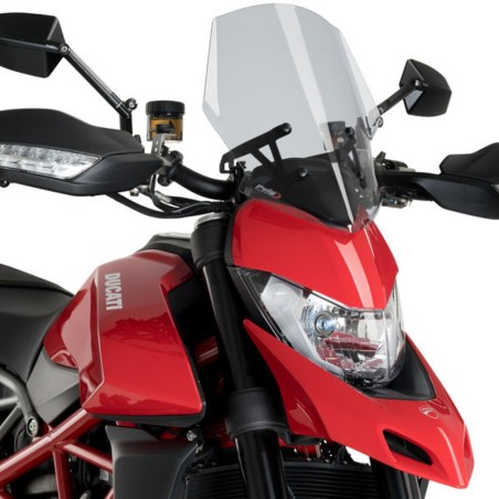 Cupolino Puig Naked per Ducati Hypermotard 950 dal 2019, colore fumè chiaro