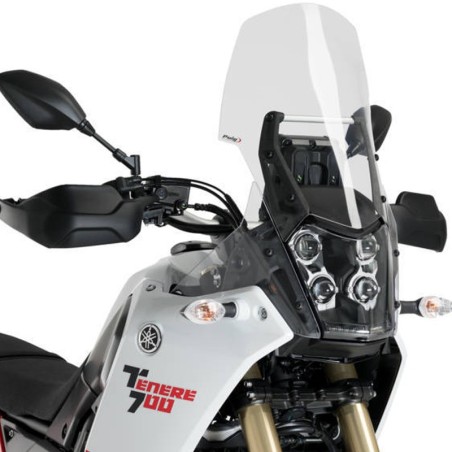 Cupolino Puig Touring per Yamaha Tenere 700, fumè scuro