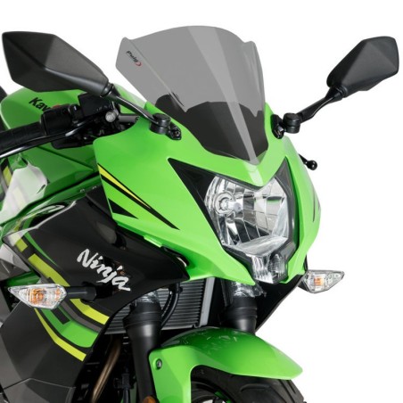 Cupolino Puig Racing per Kawasaki Ninja 125 dal 2019, fume scuro