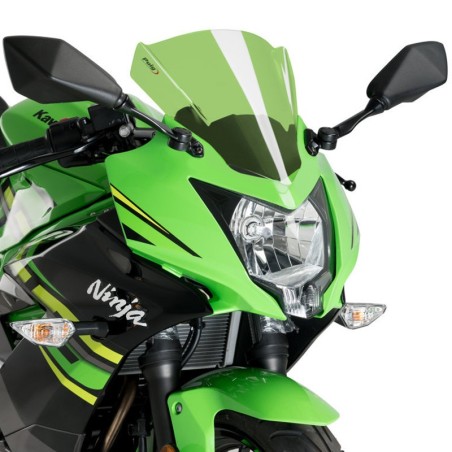 Cupolino Puig Racing per Kawasaki Ninja 125 dal 2019, trasparente