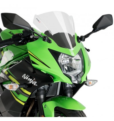 Cupolino Puig Racing per Kawasaki Ninja 125 dal 2019, trasparente