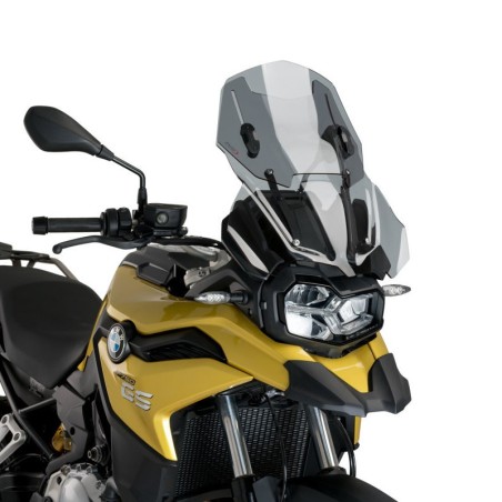 Cupolino regolabile Puig Touring-Racing per BMW F750 GS, fume chiaro