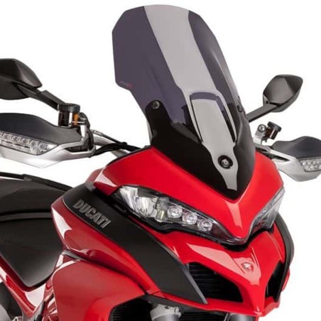 Cupolino Puig Touring trasparente per Ducati Multistrada vari modelli, fume scuro