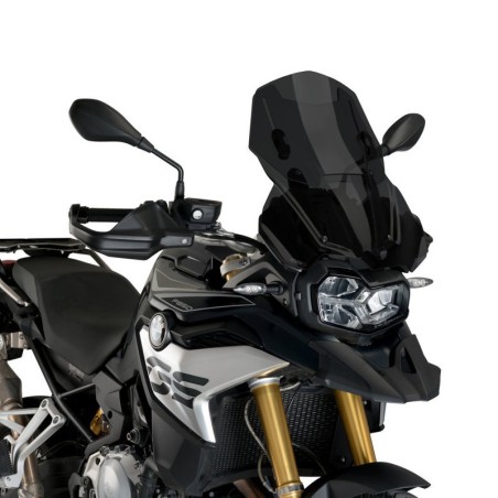 Cupolino fumé scuro Puig Touring Racing per BMW F850 GS Adventure dal 2019