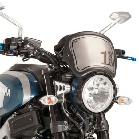 Cupolino Puig nero opaco per Yamaha XSR 900 dal 2016