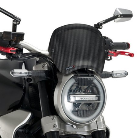 Cupolino Puig carbon look per Honda CB 1000R e CB 650R