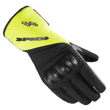 Guanti da moto invernali Spidi TX-T H2Out neri e giallo fluo