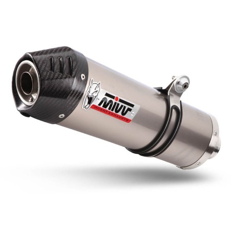 Terminale Mivv Oval titanio per Moto Guzzi V85 TT