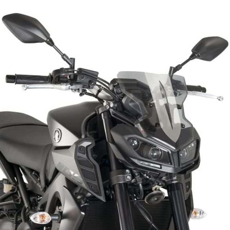 Cupolino Puig Naked per Yamaha MT-09/SP dal 2017, colore fume chiaro