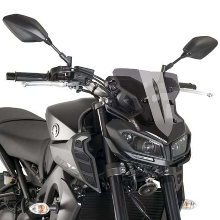 Cupolino Puig Naked per Yamaha MT-09/SP dal 2017, colore fume scuro