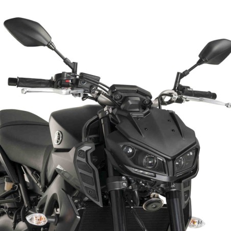 Cupolino Puig Sport plus per Yamaha MT-09/SP, colore nero