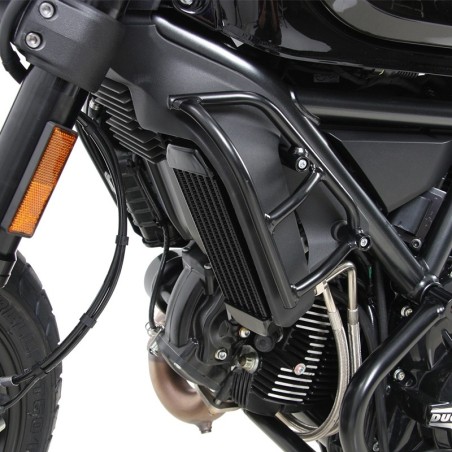 Barre tubolari Hepco & Becker per protezione radiatore su Ducati Scrambler 800