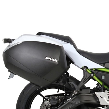 Portavaligie laterale Shad 3P  su Kawasaki Z 650 dal 2017