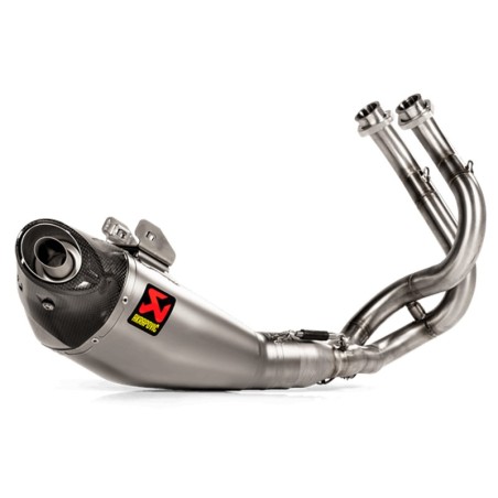 Marmitta Akrapovic Titanio Racing omologato per Kawasaki Z650