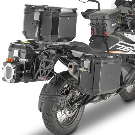 Portavaligie Laterale Givi Pl One Fit Monokey Cam Side Per Ktm E Adventure