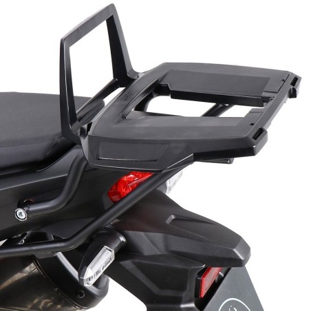 Portapacchi nero Hepco & Becker Alu Rack per Honda CRF 1100L Africa Twin