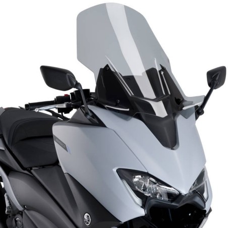 Cupolino fumè chiaro Puig V-tech Touring per Yamaha Tmax 530