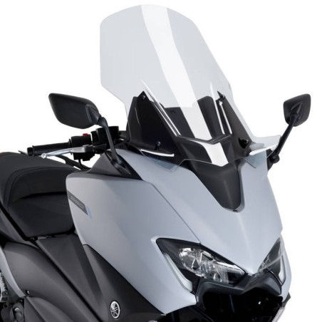 Cupolino trasparente Puig V-tech Touring per Yamaha Tmax 530