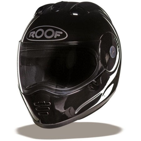 Casco Roof Panther nero lucido