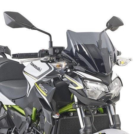 Cupolino Givi 4128S fume per Kawasaki Z650 dal 2020