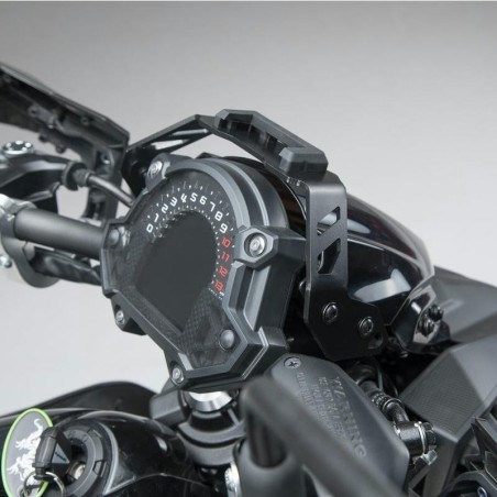 Staffa SW-Motech per GPS su Kawasaki Z650