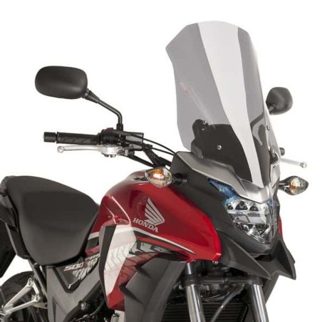 Cupolino Puig Touring per Honda CB 500X dal 2016 trasparente