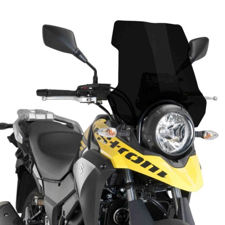 Cupolino Puig Touring per Suzuki V-Strom 250 dal 2017 fumè scuro