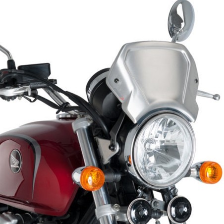 Cupolino Puig in alluminio satinato per Honda CB 1100 EX dal 2017