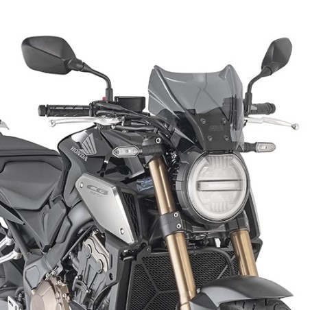 Cupolino Givi 1173S fume per Honda CB 650R e CB 1000R dal 2018