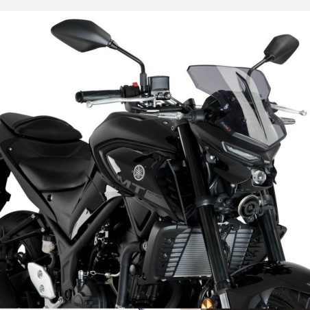 Cupolino Puig Naked fumè chiaro per Yamaha MT 03 dal 2020