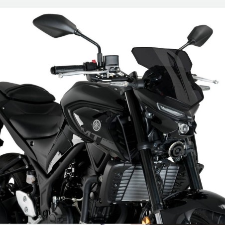 Cupolino Puig Naked fumè chiaro per Yamaha MT 03 dal 2020