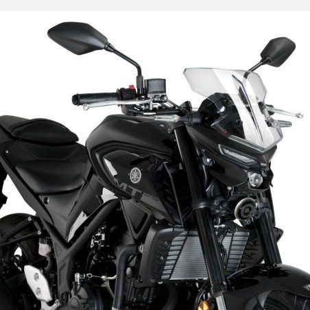 Cupolino Puig Naked trasparente per Yamaha MT 03 dal 2020