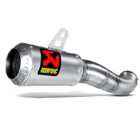 Marmitta Akrapovic Slip On Inox non omologata per Yamaha MT 03 e YZF R3