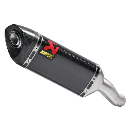 Marmitta Akrapovic Slip On Carbonio omologata per Yamaha MT 03 dal 2016