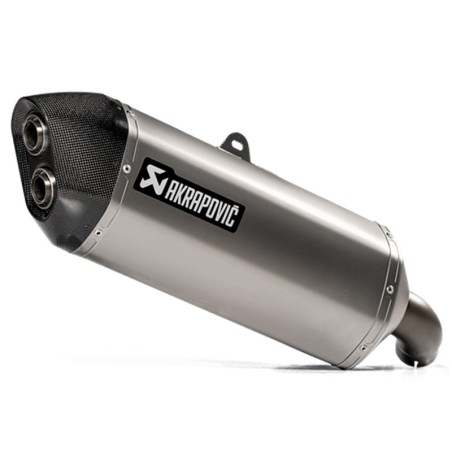 Terminale Akrapovic Slip On Titanio omologato per Suzuki DL 1050 V-Strom dal 2020