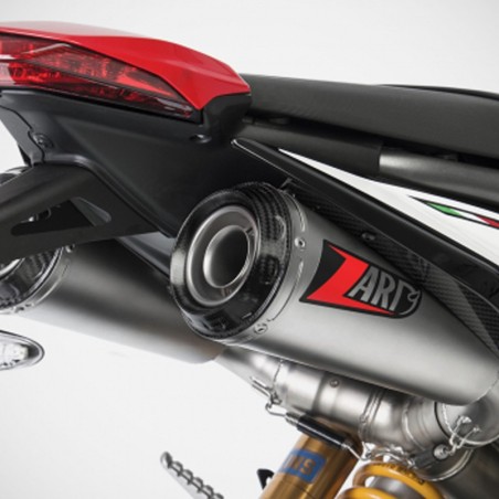 Terminali Zard Inox Omologati per Ducati Hypermotard 950/SP dal 2020