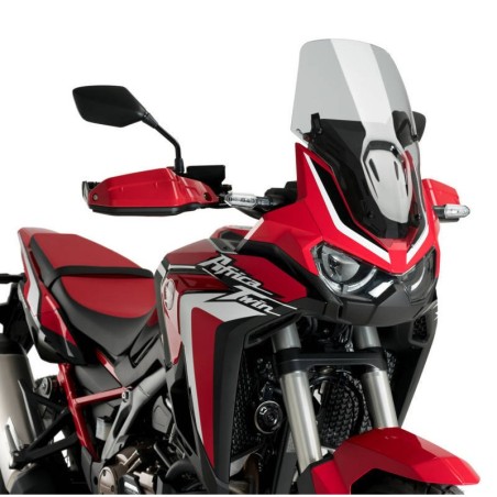 Cupolino Puig Touring per Honda CRF 1100 Africa Twin dal 2020 colore fumè chiaro