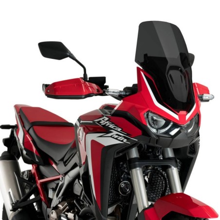 Cupolino Puig Touring per Honda CRF 1100 Africa Twin dal 2020 colore fumè scuro