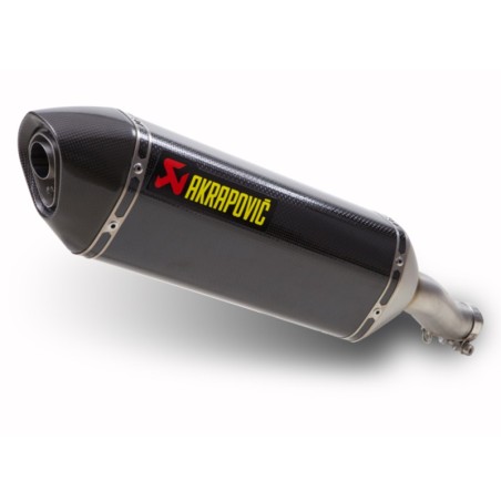 Marmitta Akrapovic Slip On Carbonio omologata per Honda CBR 500R 13-15