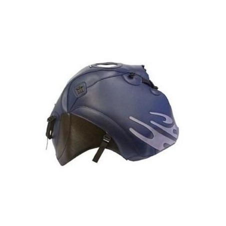 Copriserbatoio Bagster per Triumph Tiger 900 e Tiger 955 99-06 blu e acciaio