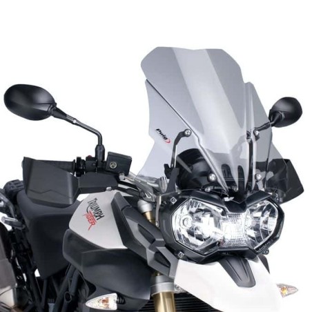 Cupolino fumè chiaro Puig Touring per Triumph Tiger 800 e 800 XC/XR fino al 2017