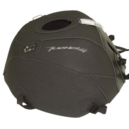 Copriserbatoio Bagster per Aprilia Tuono V4 1000 11-14 in similpelle nero opaco