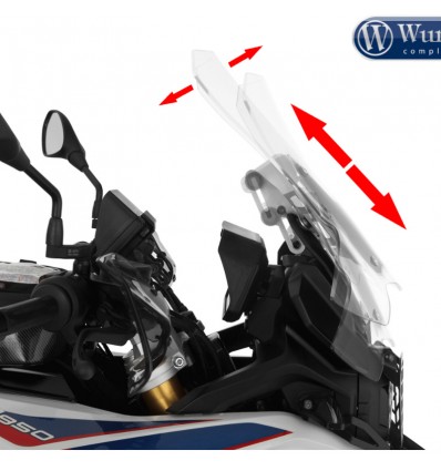 Supporto parabrezza Wunderlich Vario per BMW F750 GS e F850 GS