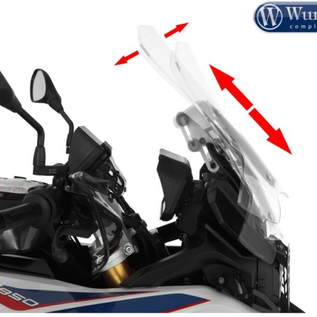 Supporto parabrezza Wunderlich Vario per BMW F750 GS e F850 GS