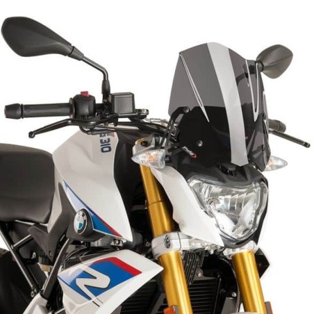 Cupolino Puig Naked fume scuro per BMW G310 R dal 2016