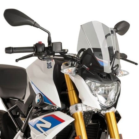 Cupolino Puig Naked fume scuro per BMW G310 R dal 2016