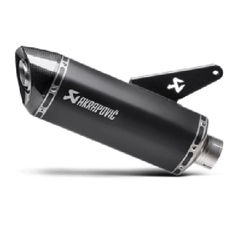 Marmitta Akrapovic Slip On Titanio omologata per Ducati Monster 821, 1200 e 1200S