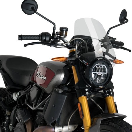 Cupolino Puig Touring trasparente per Indian FTR 1200/S dal 2019