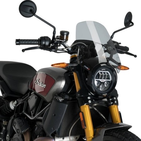 Cupolino Puig Touring trasparente per Indian FTR 1200/S dal 2019