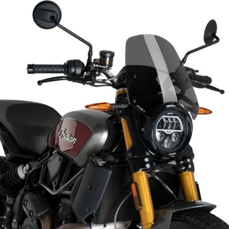 Cupolino Puig Touring fumè chiaro per Indian FTR 1200/S dal 2019